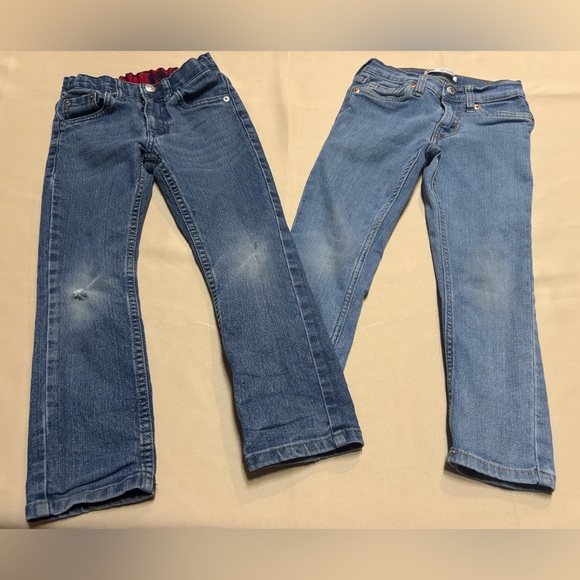 Levi's Other - LOT of 2 Levi's Boys Jeans Adjustable Waist 510 & 511? Sz 6 &‎ Sz 5P Skinny